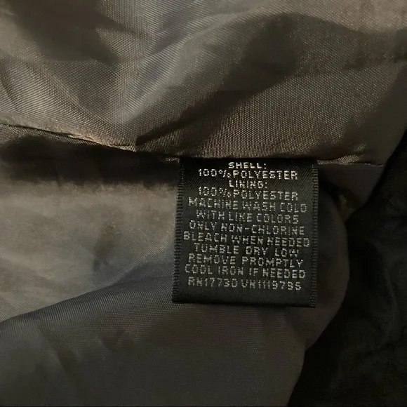 Mossimo Supply Co Black (Hoodless) Wind Rain Utility Jacket Large - Picture 8 of 9